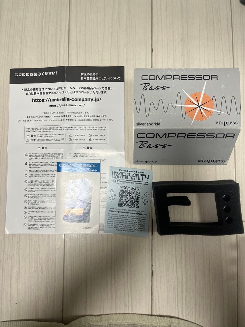 Compressor Bass Empress ベースエフェクター