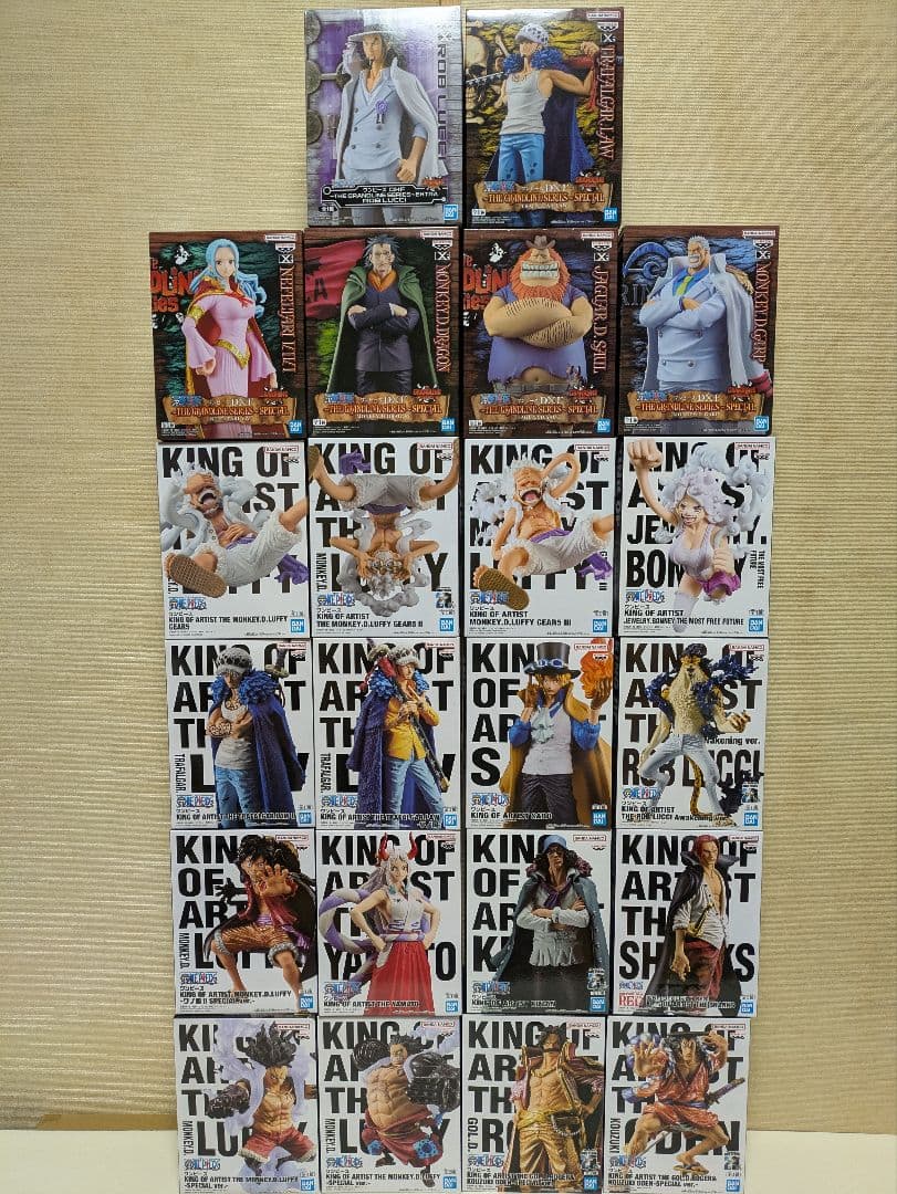 ワンピース KING OF ARTIST DXF22体まとめ売り ルフィ ギア5