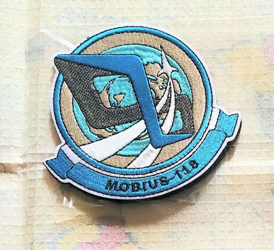 エースコンバット 公式着脱式刺繍ワッペン メビウス隊