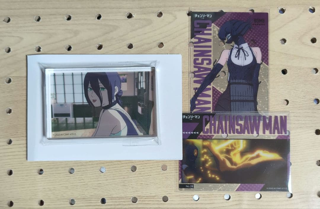 チェンソーマン レゼ編 場面写アクリルブロック レゼ クリアカード ボム