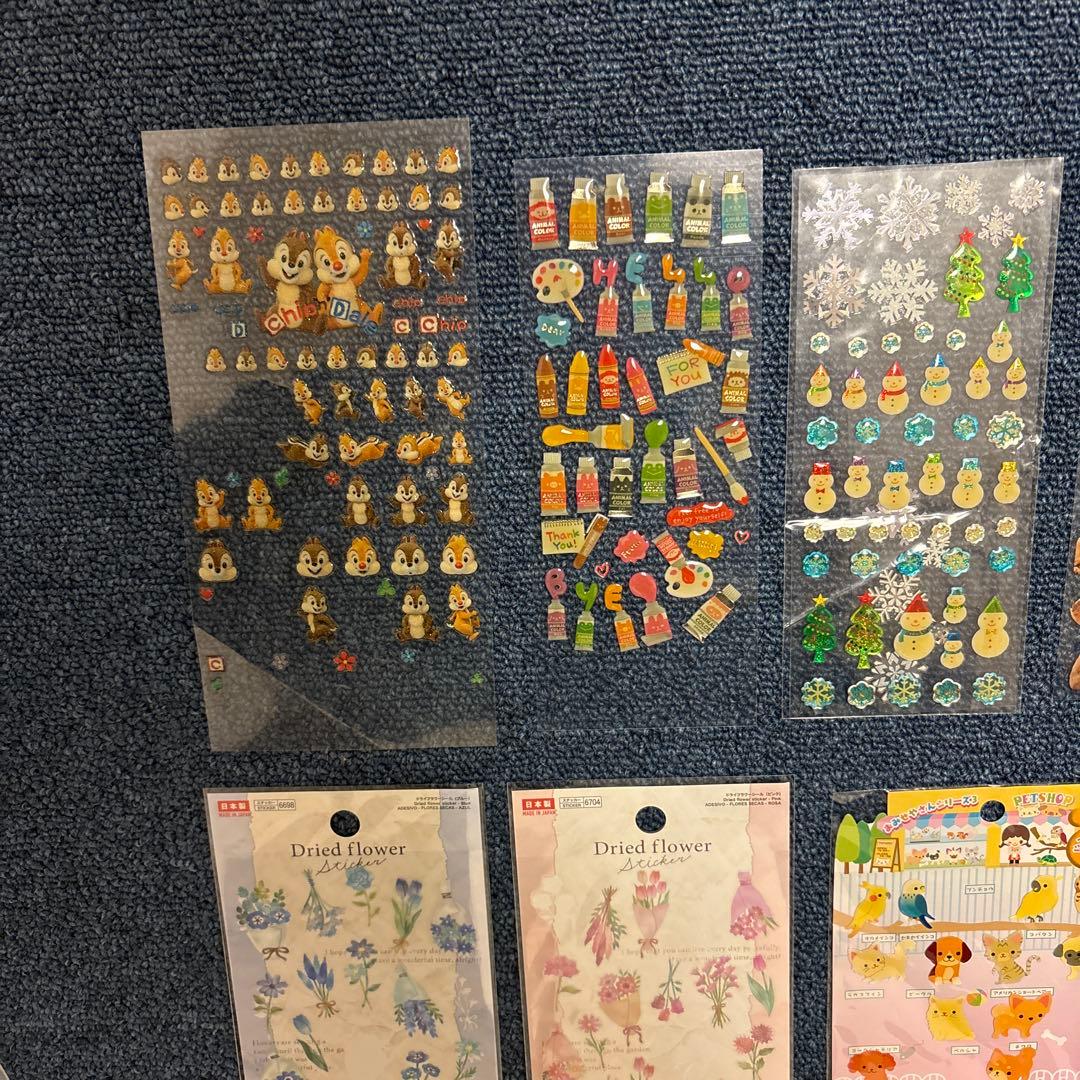 【平成レトロ】カミオジャパン 大金持ちシール 他 当時物シール12枚