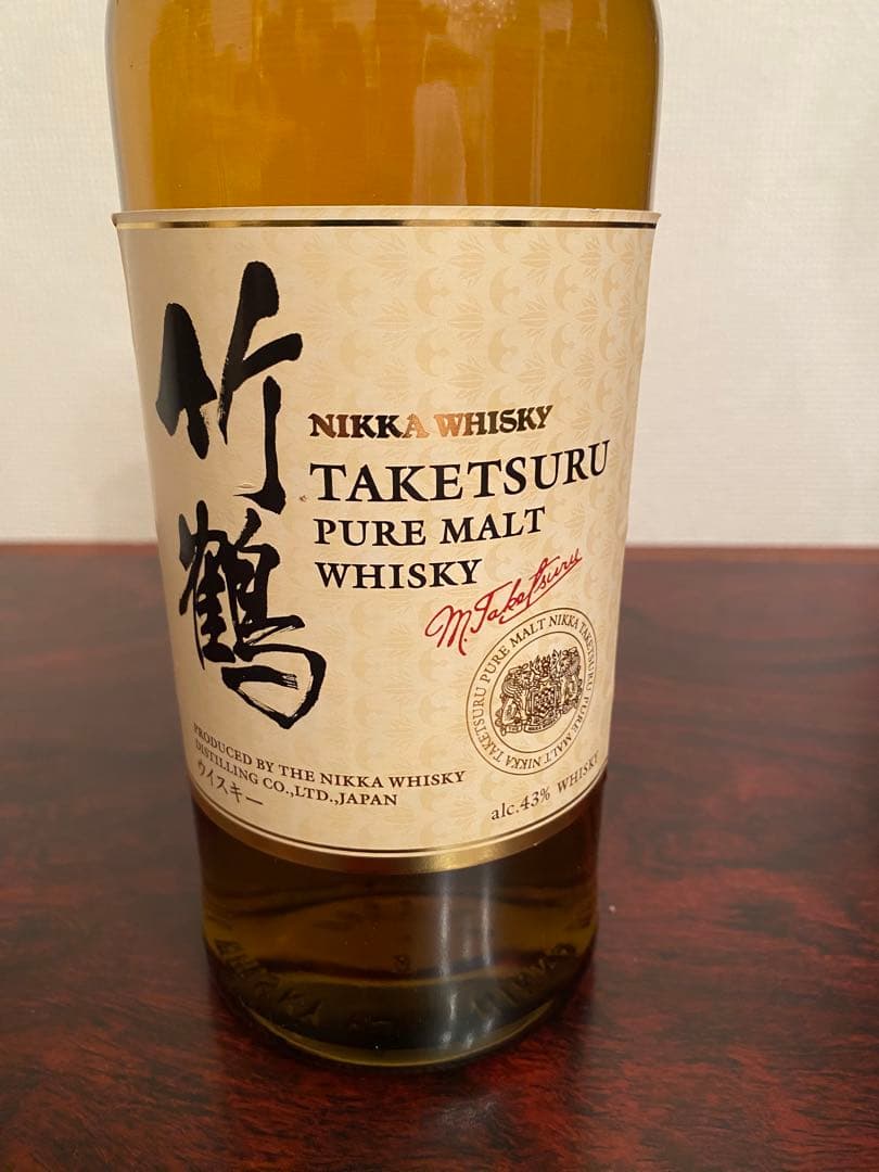 竹鶴 ピュアモルト ウイスキー
