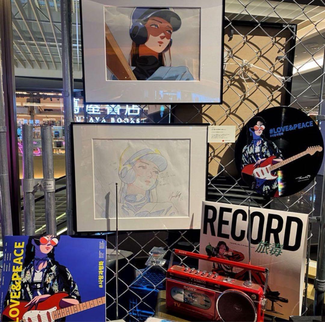 【世界1点】ＯＨＫＡ野球 2枚 原画 セル画 tree13 人物画 肖像画 韓国