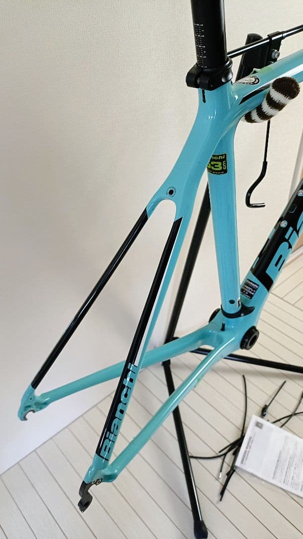 Bianchi sempre pro 53サイズ フレームセット
