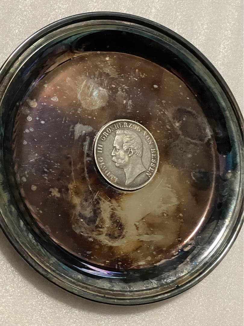 メダル 1858年 ドイツ ルートヴィヒ3世 (ヘッセン大公) アンティーク