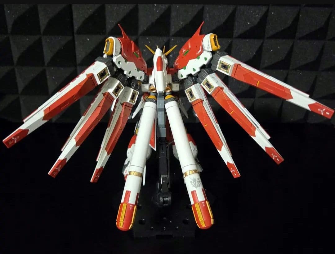 RG Hi-νガンダム ゼータプラスA1テスト機カラーイメージ 塗装済み完成品