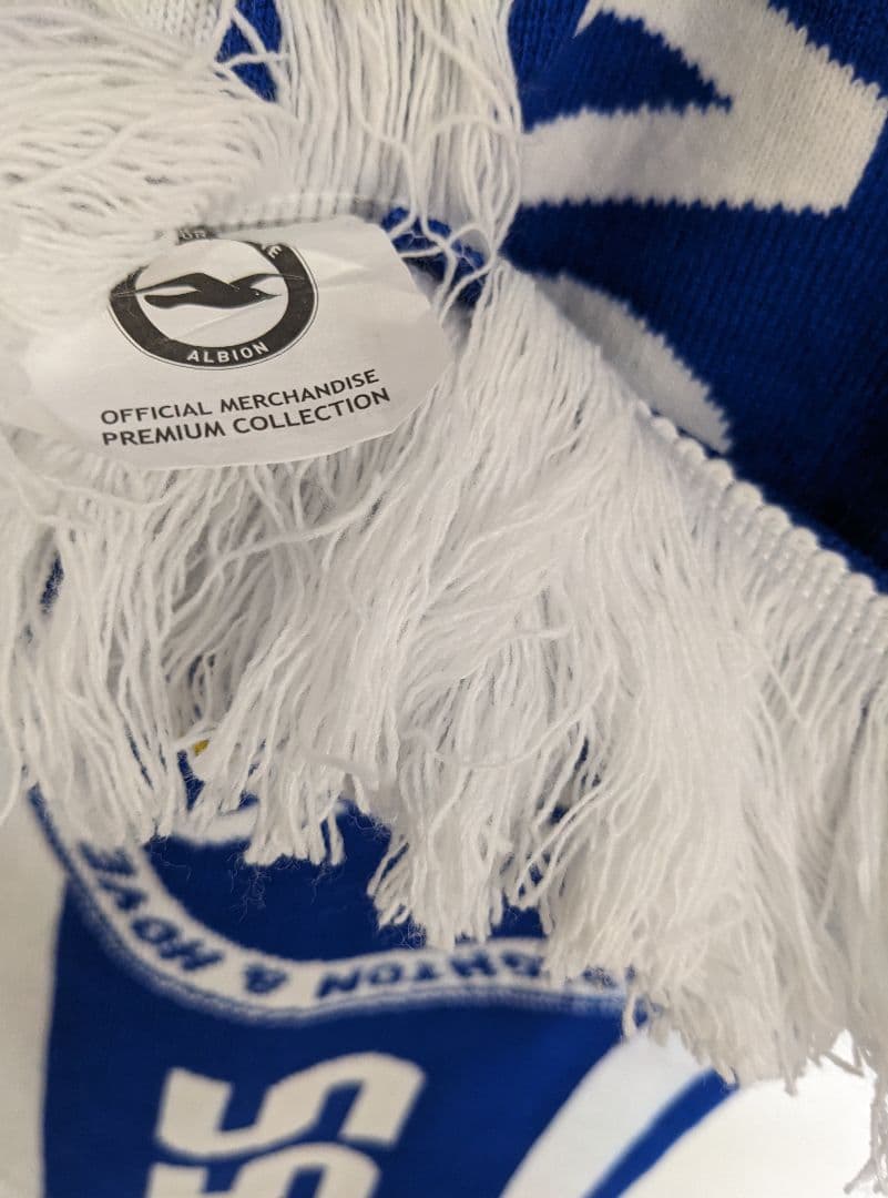 三笘薫ブライトン公式 マフラー新品未使用