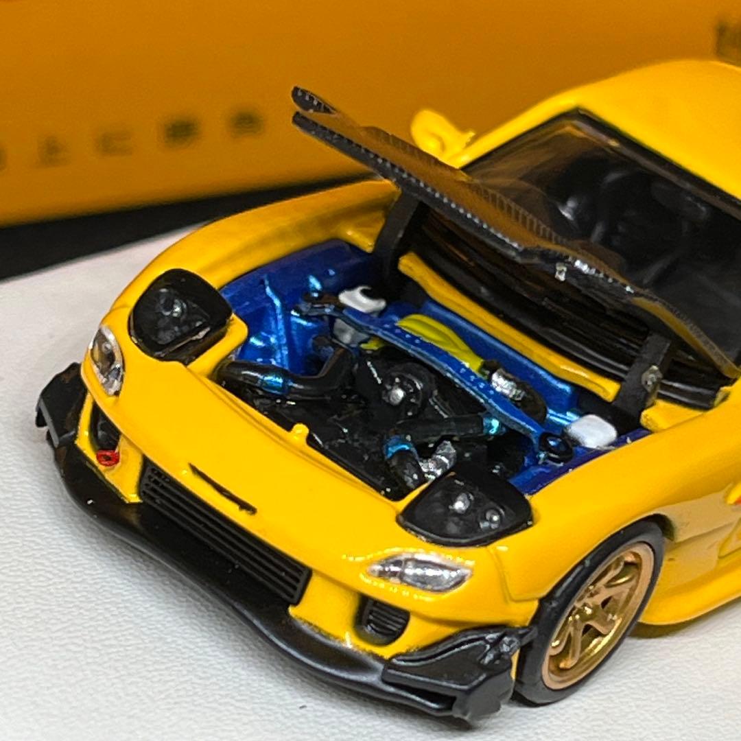 限定刻印No.484/999 頭文字D RX-7 FD3S 1:64スケール
