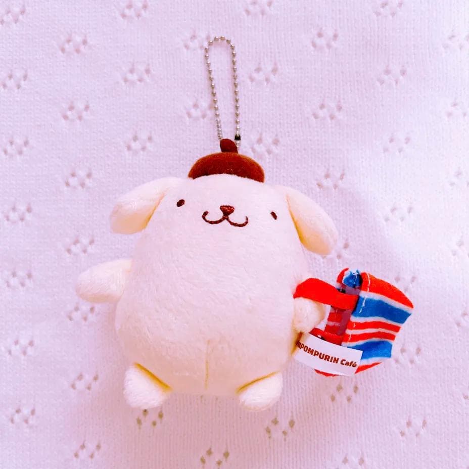 サンリオ　ポムポムプリンカフェ　台湾限定 マスコット