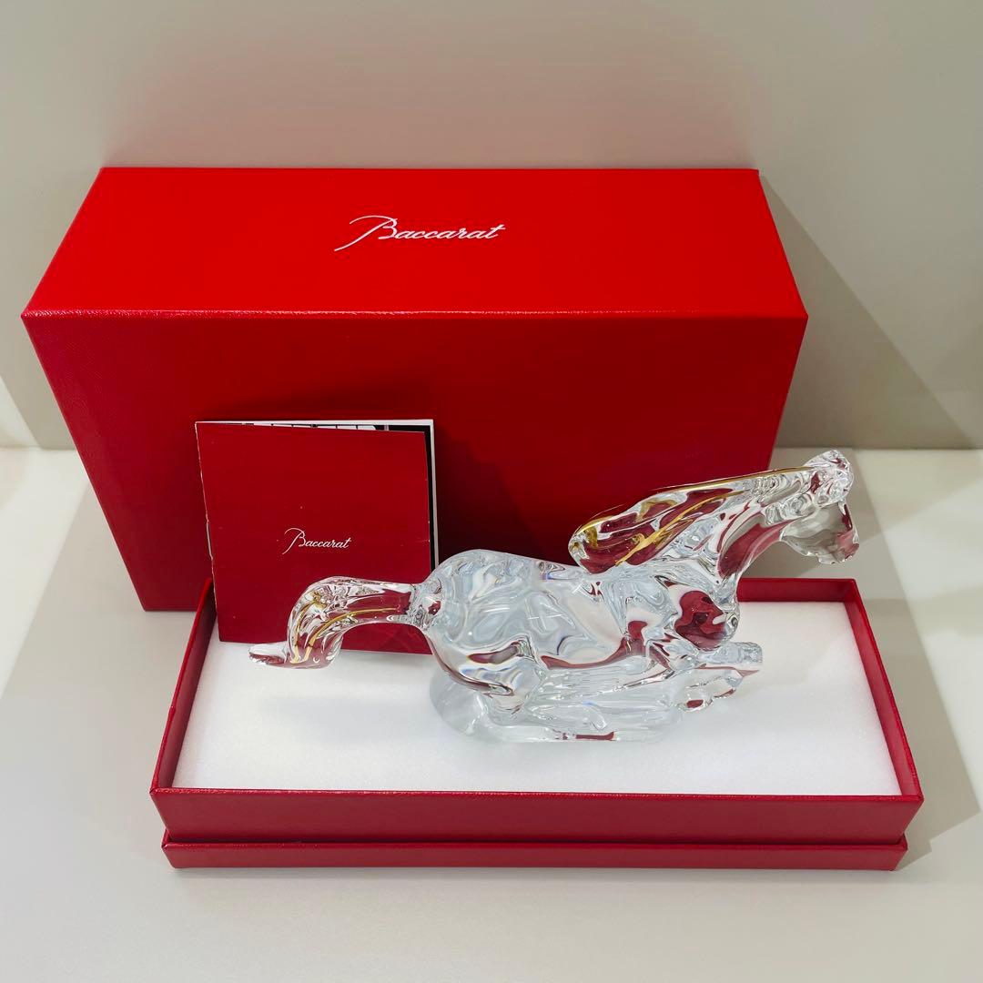 baccara クリスタルガラス 干支の置物 専用ボックス付き