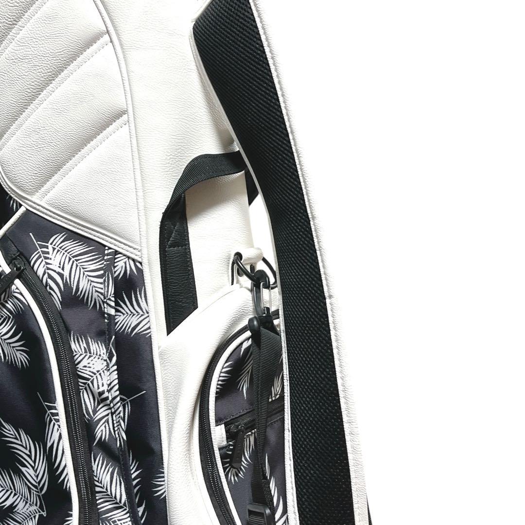 【美品】アディダス ゴルフ キャディバッグ スタンド式 MMT53 パームツリー