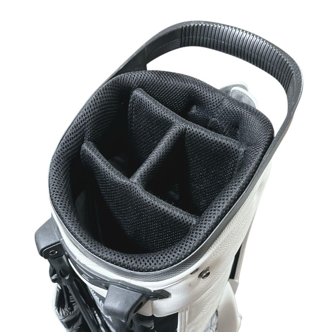 【美品】アディダス ゴルフ キャディバッグ スタンド式 MMT53 パームツリー