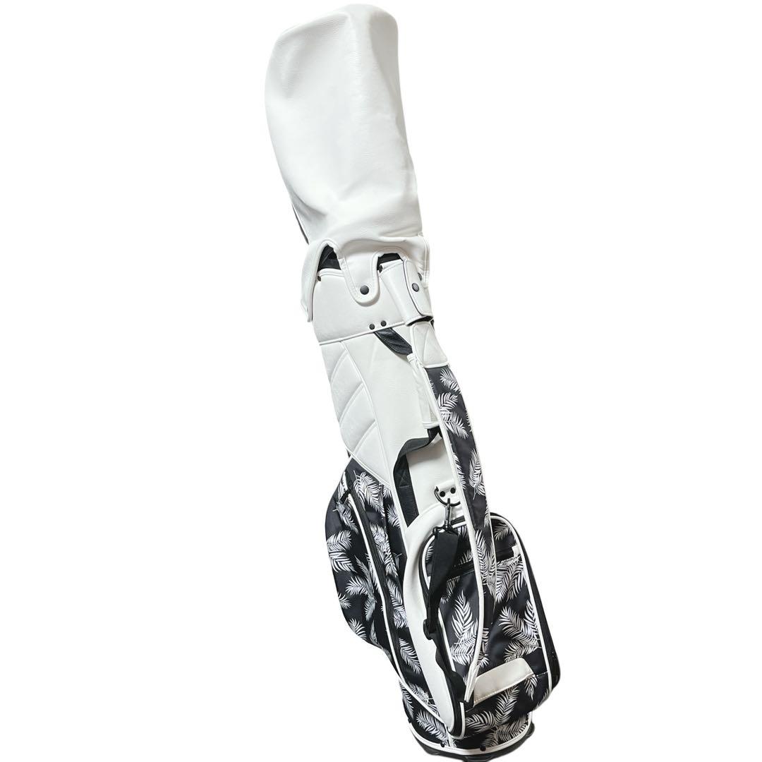 【美品】アディダス ゴルフ キャディバッグ スタンド式 MMT53 パームツリー