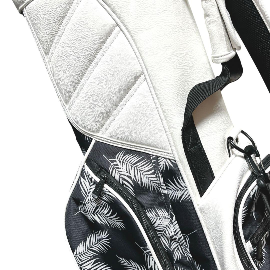 【美品】アディダス ゴルフ キャディバッグ スタンド式 MMT53 パームツリー