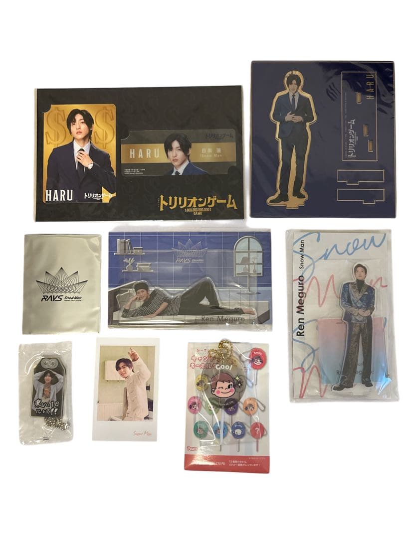 目黒蓮さん めめ グッズ まとめ(ぬい、アクスタ他)