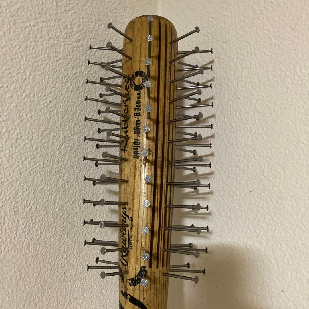 釘バット　名前「涅槃」　３連ボルト　ローリングス　NIRVANA