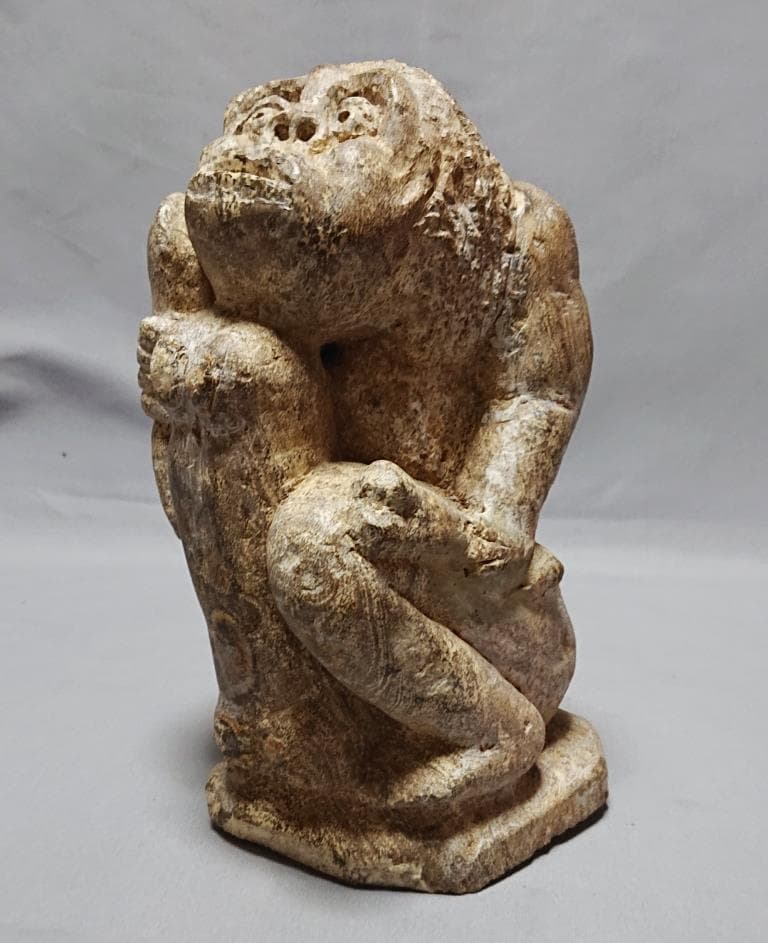 コレクター収集品　メキシコ　メキシコ文明　「アステカ石像」