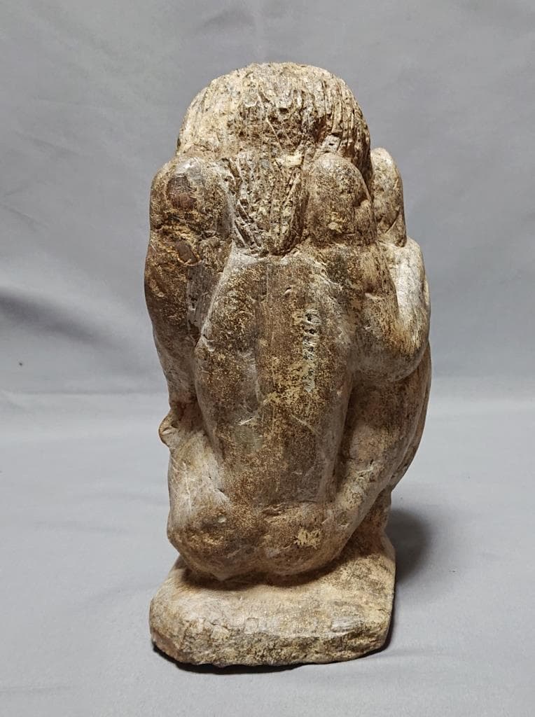 コレクター収集品　メキシコ　メキシコ文明　「アステカ石像」