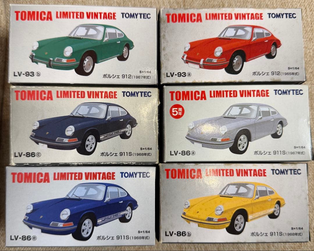 d*9様 TOMICA LIMITED VINTAGE ポルシェ ミニカー