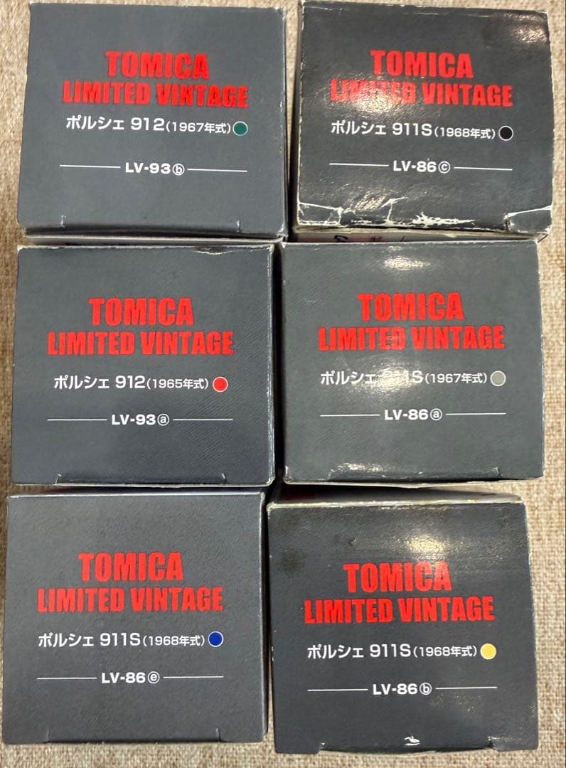 d*9様 TOMICA LIMITED VINTAGE ポルシェ ミニカー