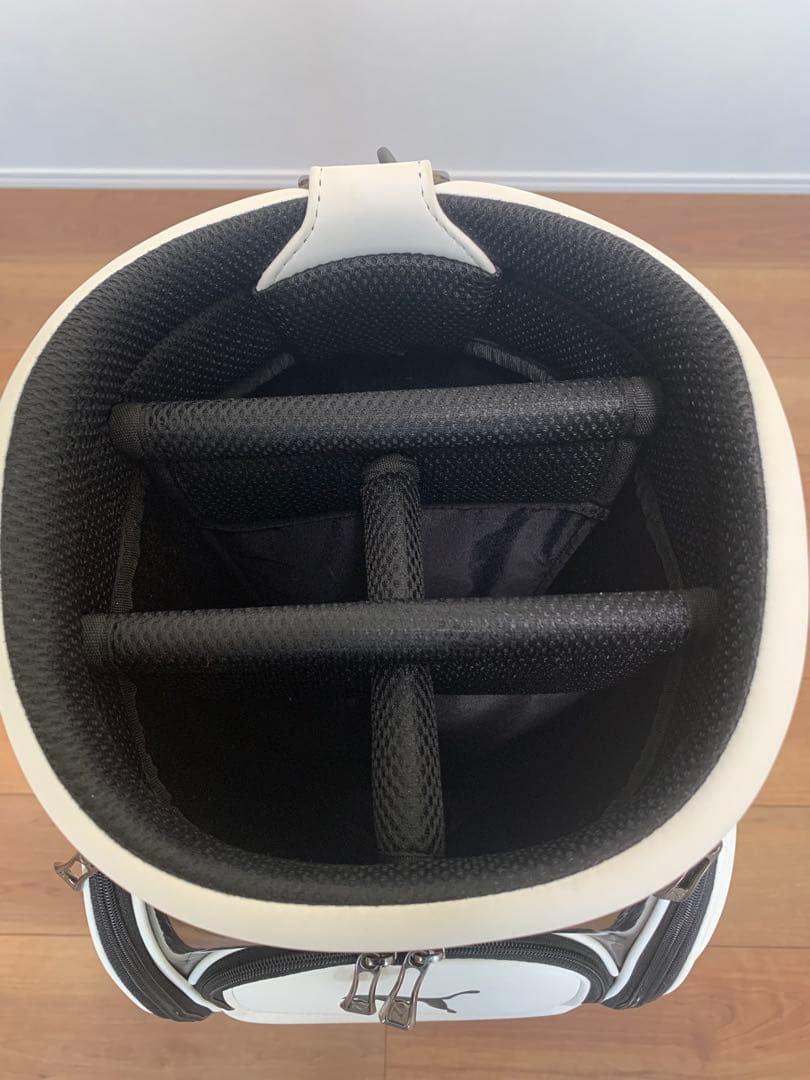 PUMA ゴルフバッグ ホワイト/ブラック