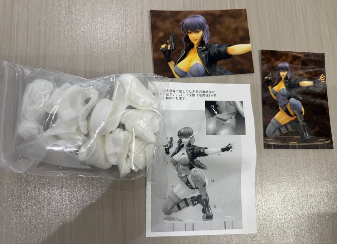 グラビアンスキー 草薙素子 レジンキャストキット 攻殻機動隊 ワンフェス