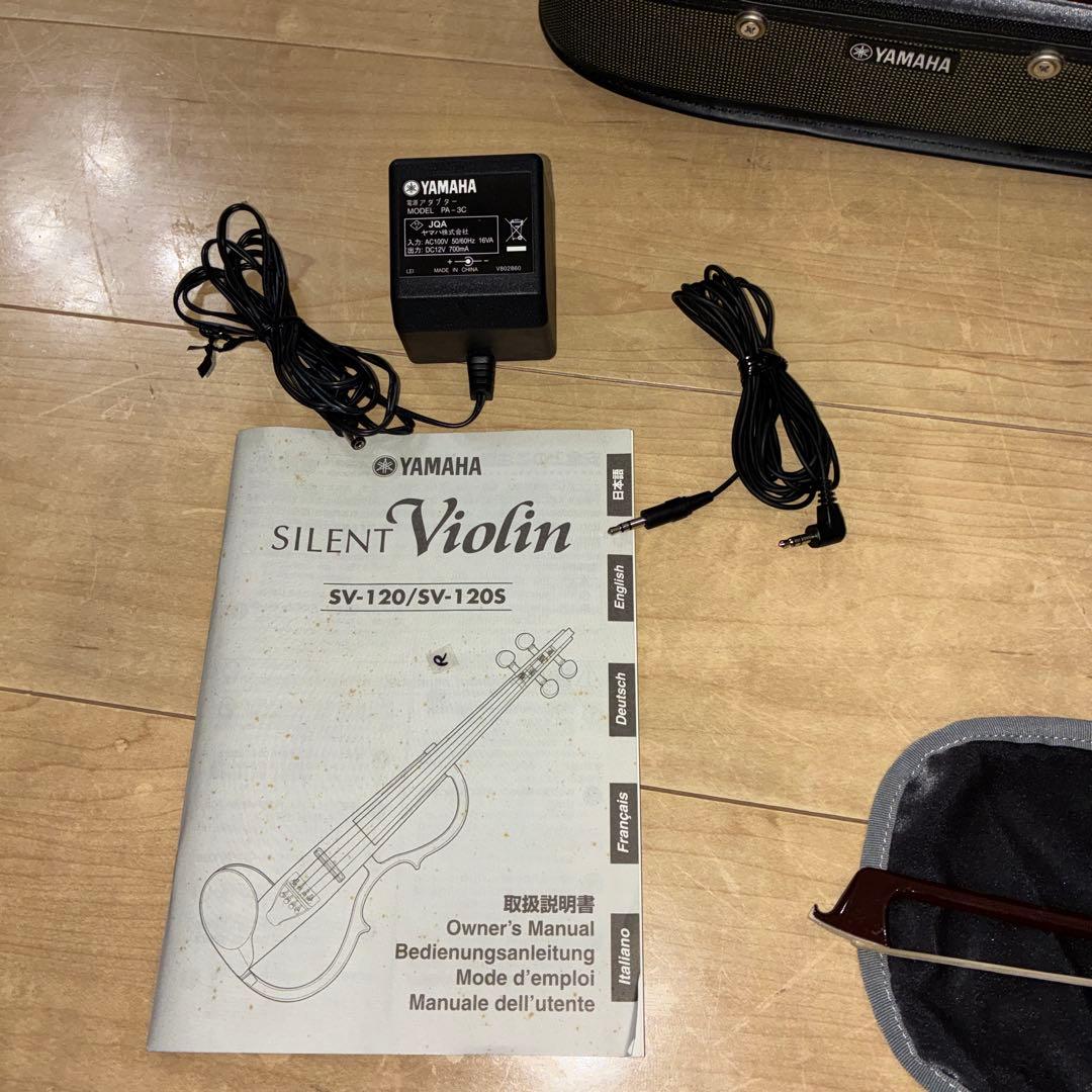 美品 完全動作品 YAMAHA ヤマハ サイレント バイオリン SV-120