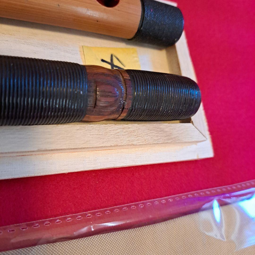 和楽器　龍笛と篠笛
