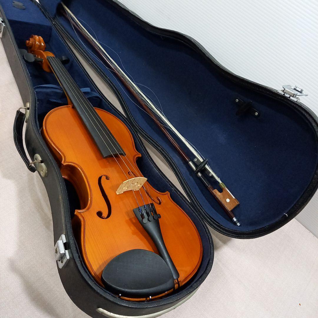ノーブランド メーカー不明 バイオリン 4/4サイズ ハードケース付き