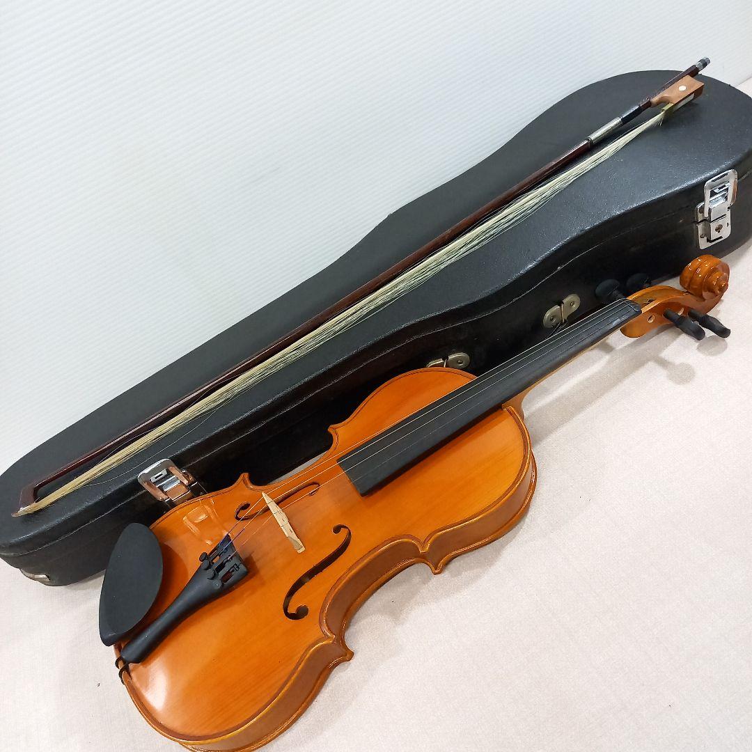 ノーブランド メーカー不明 バイオリン 4/4サイズ ハードケース付き