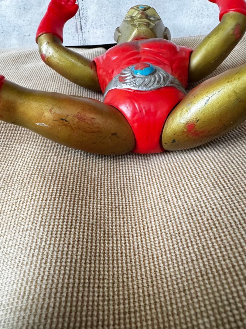 当時物スペクトルマン26cmフジテレビソフビフィギュア昭和レトロ