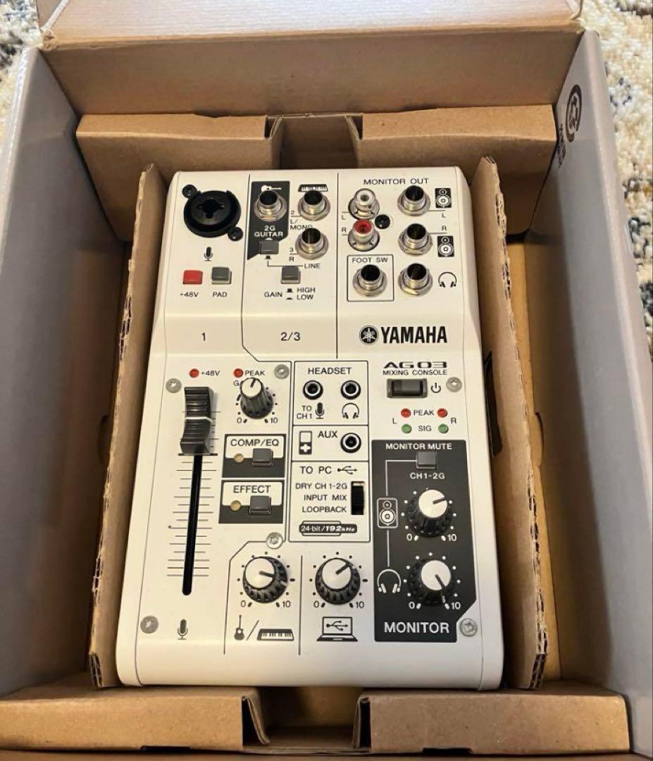 【生産終了】YAMAHA AG03 ミキサー