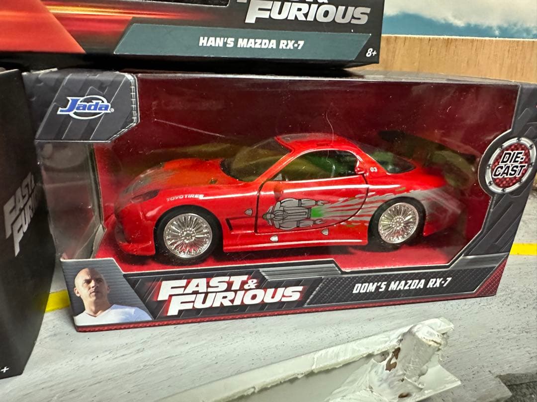 ワイルドスピード　1/32 ミニカー4台セット