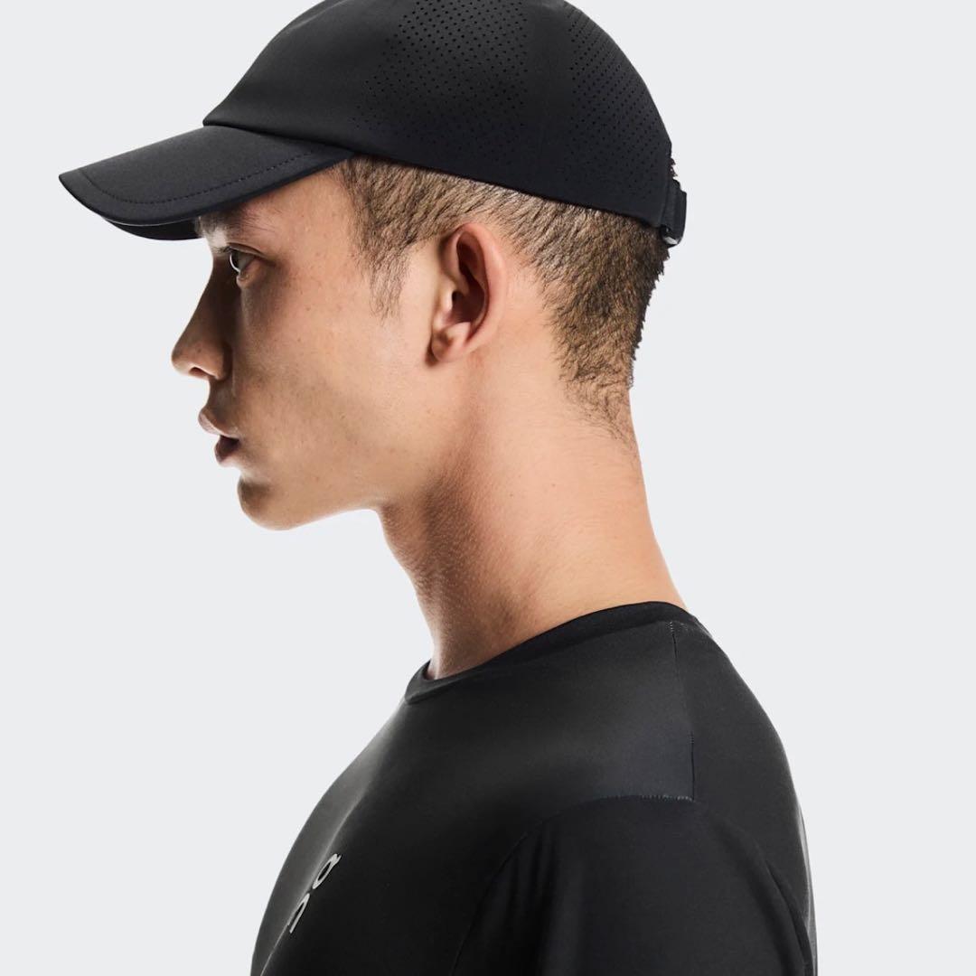 【新品】on 黒 テニス コート キャップ イガシフィオンテク オン 全豪 AO