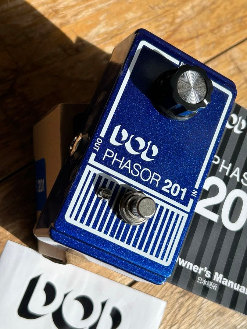 DOD PHASOR 201 エフェクター 青