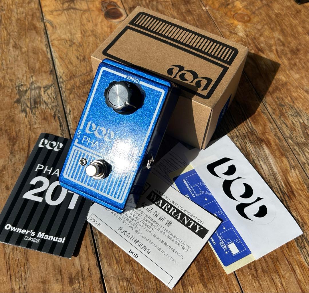 DOD PHASOR 201 エフェクター 青
