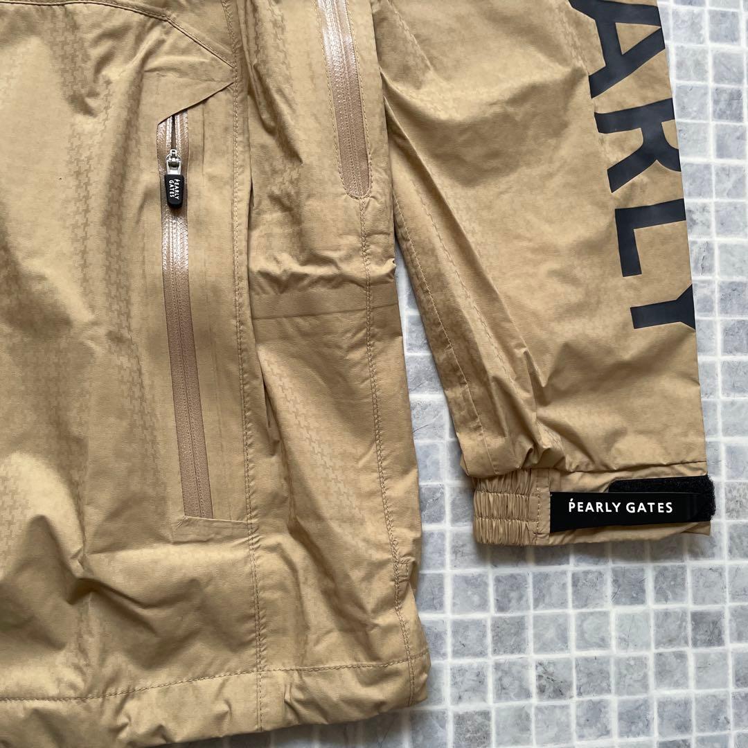 【ゆか様】PEARLY GATES パーリーゲイツレインウエアブルゾンベージュ1