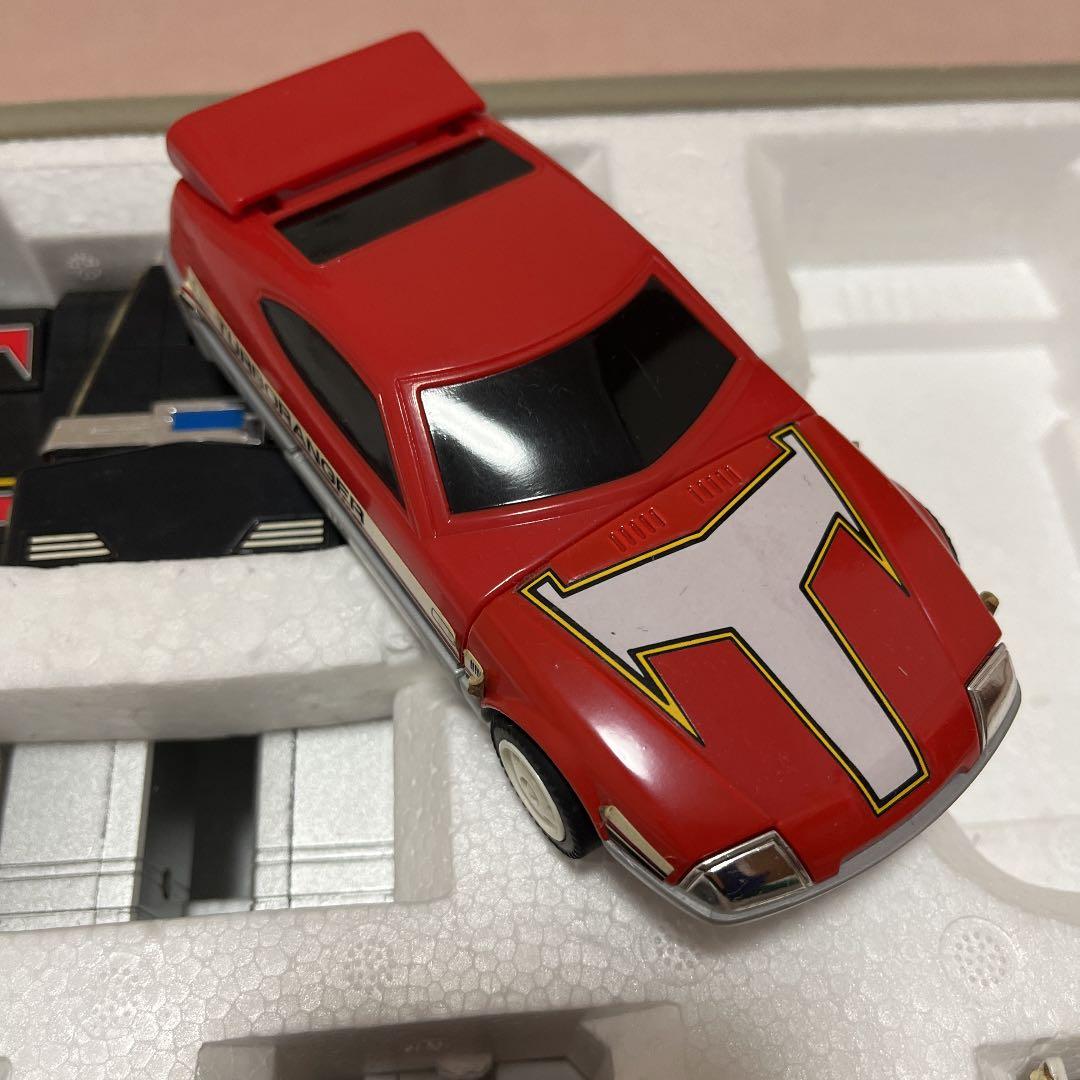 【絶版】【箱一部破れ】ターボロボ　ターボレンジャー　超合金