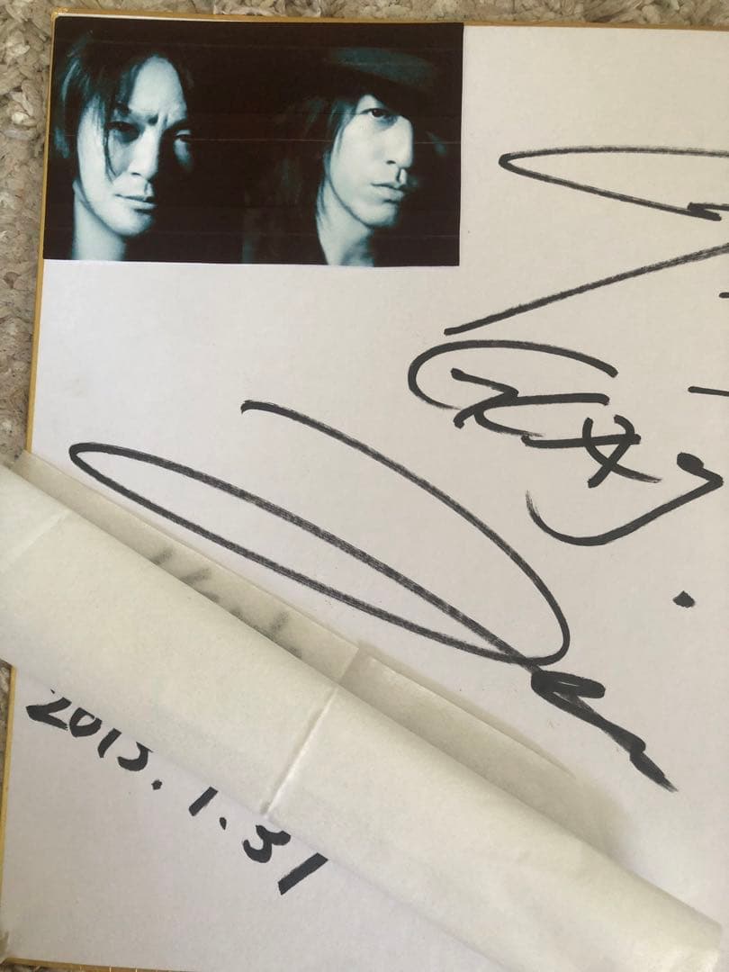最終値下げ！！GLAY TAKUROさんとTERUさんのサイン