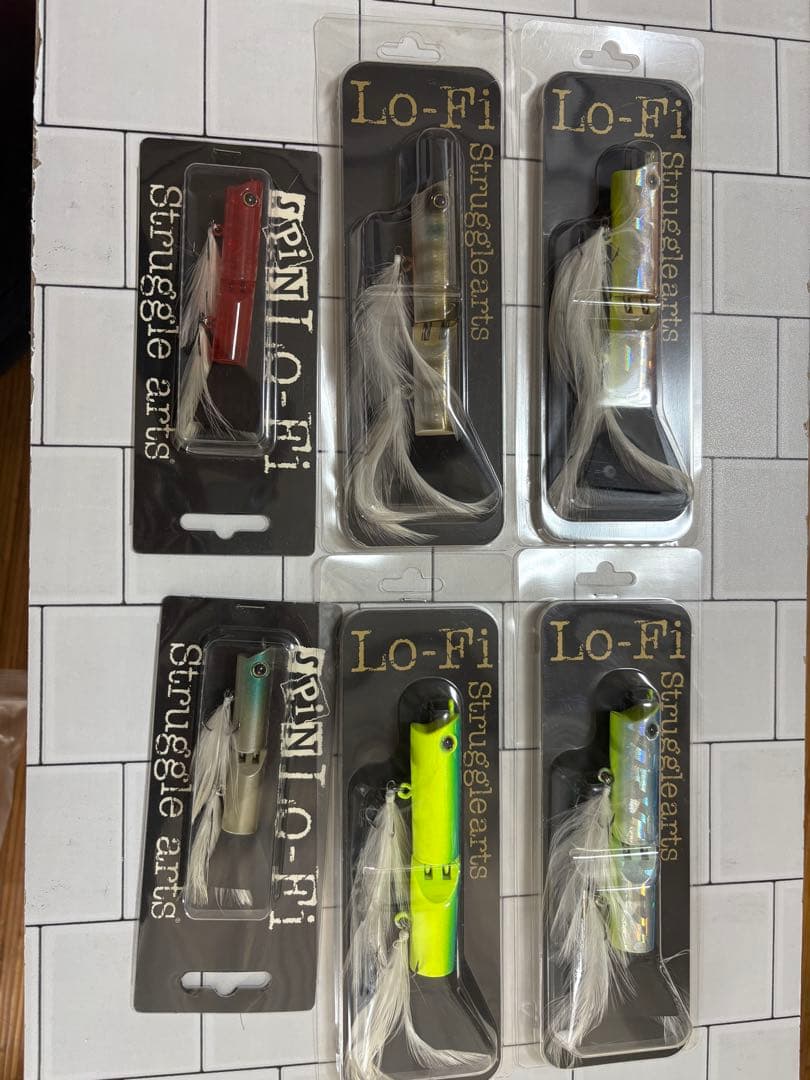 Lo-Fi スピンローファイ　ルアー 6個セット　バラ売り不可