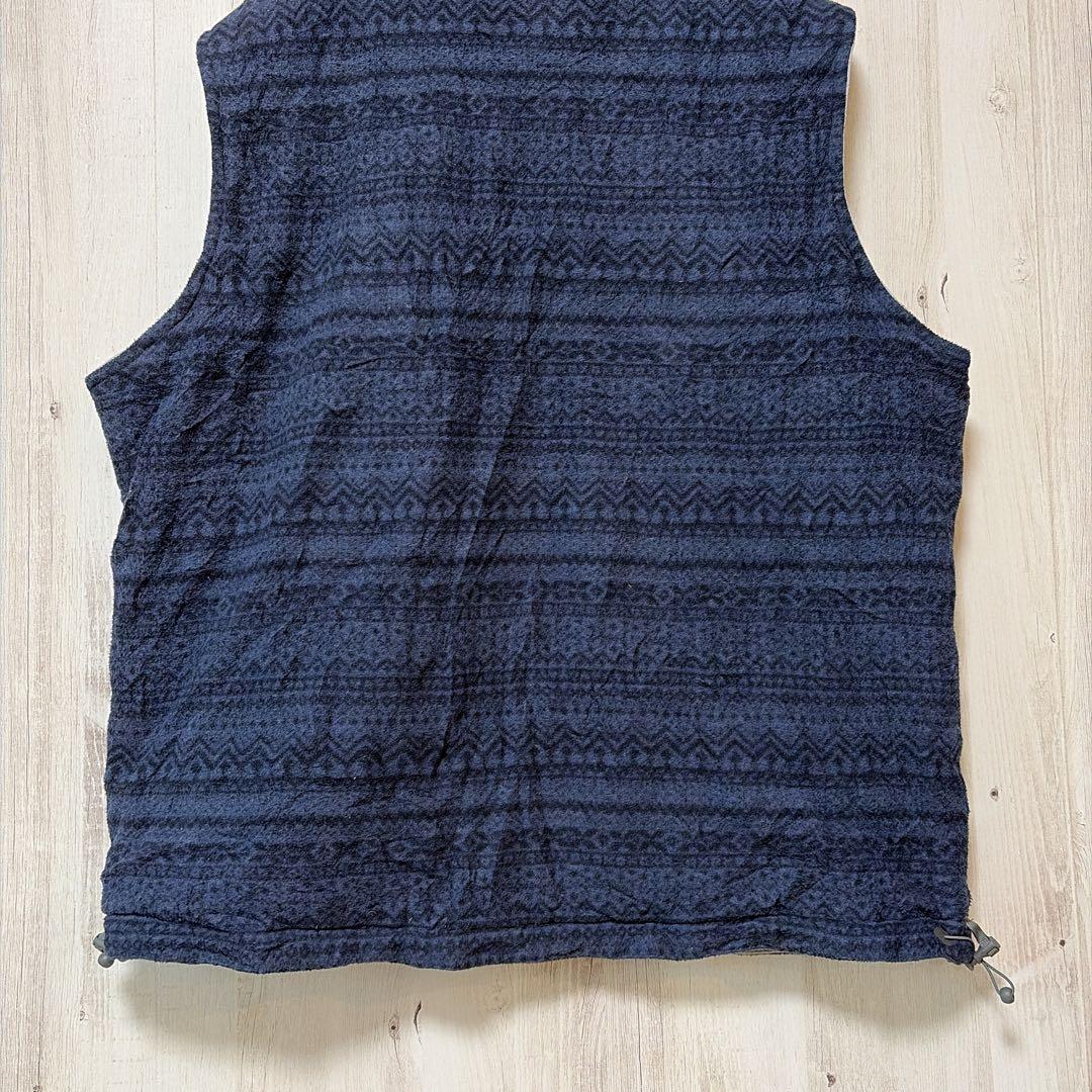 【極美品】PETER MILLAR リバーシブル フリースベスト L 高級ウェア