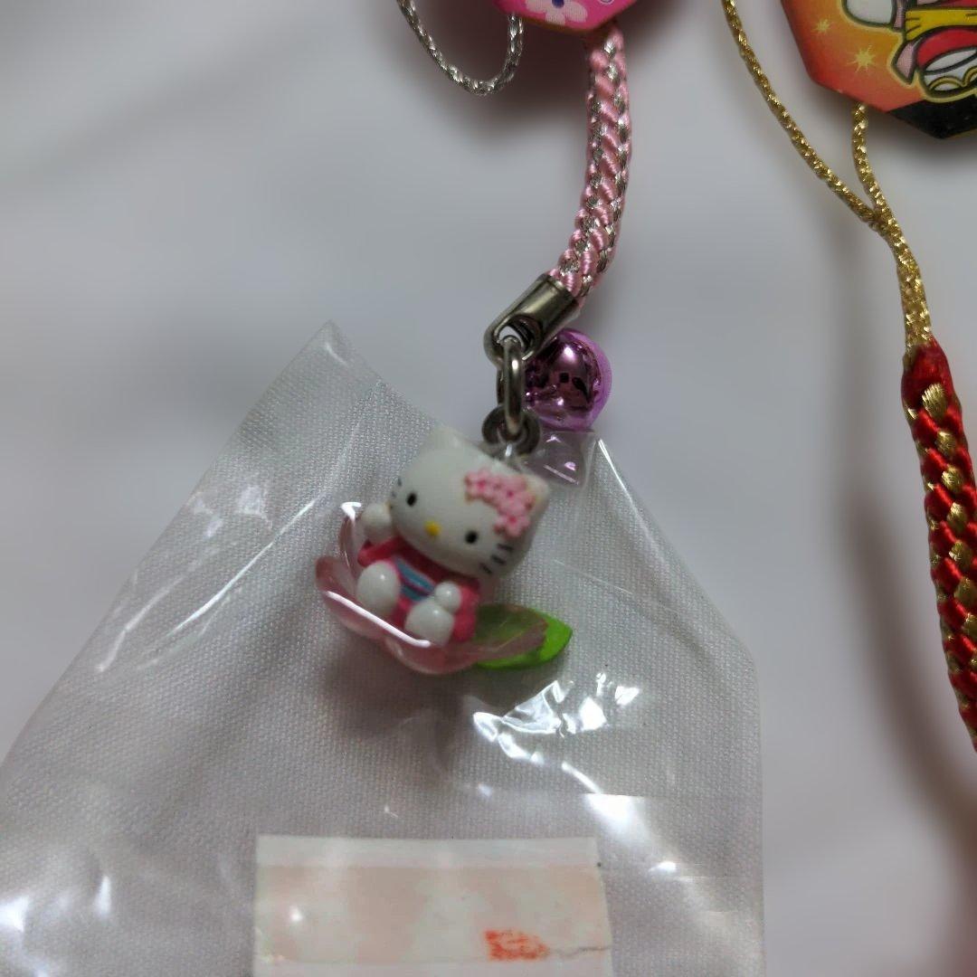平成レトロ　ハローキティ ご当地　青森　根付　ストラップ3個