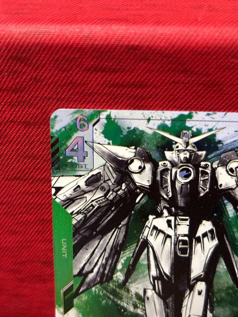 ガンダムカードゲーム　ウイングガンダム　パラレル　未使用　β版
