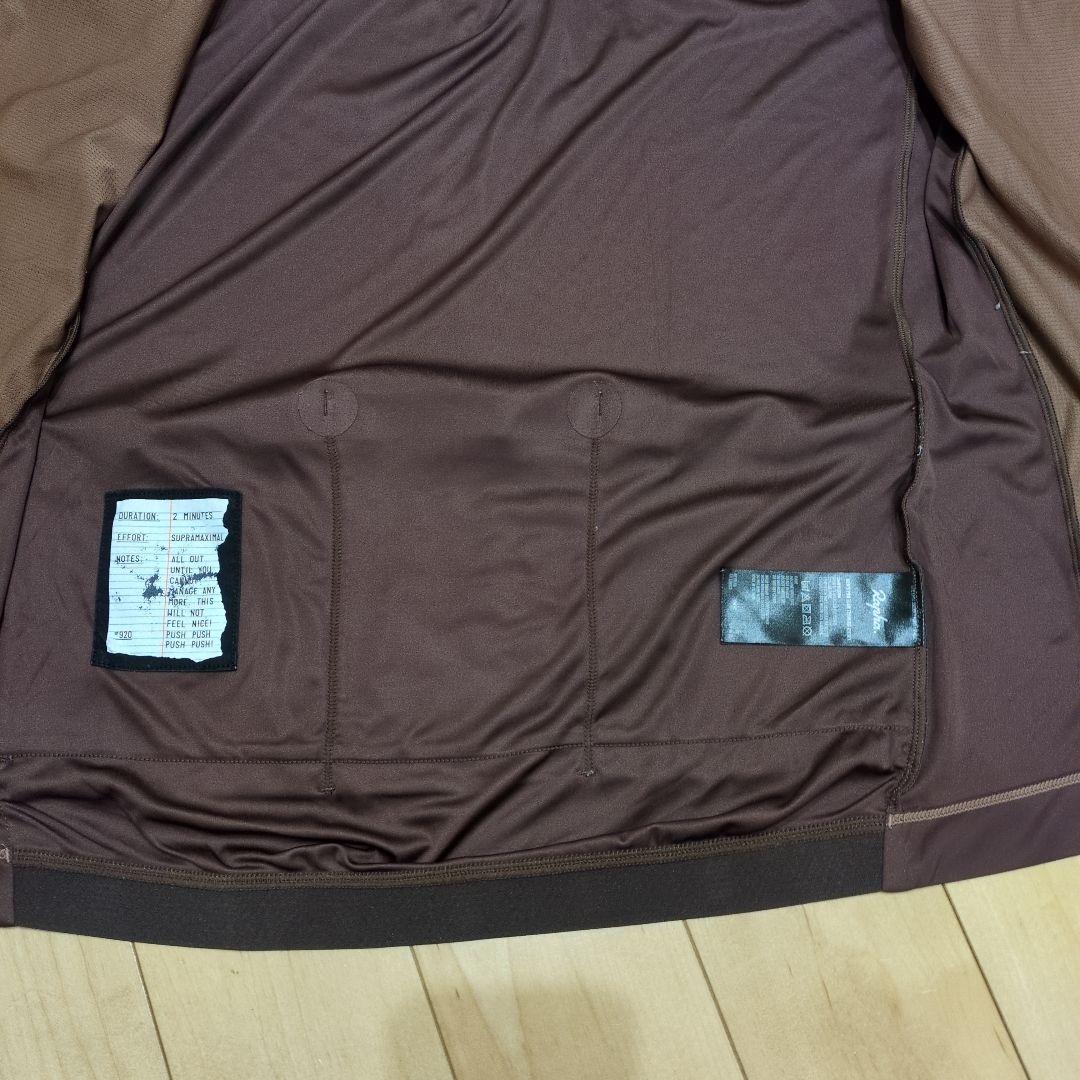 Rapha プロチーム トレーニングジャージ XL ブラウン