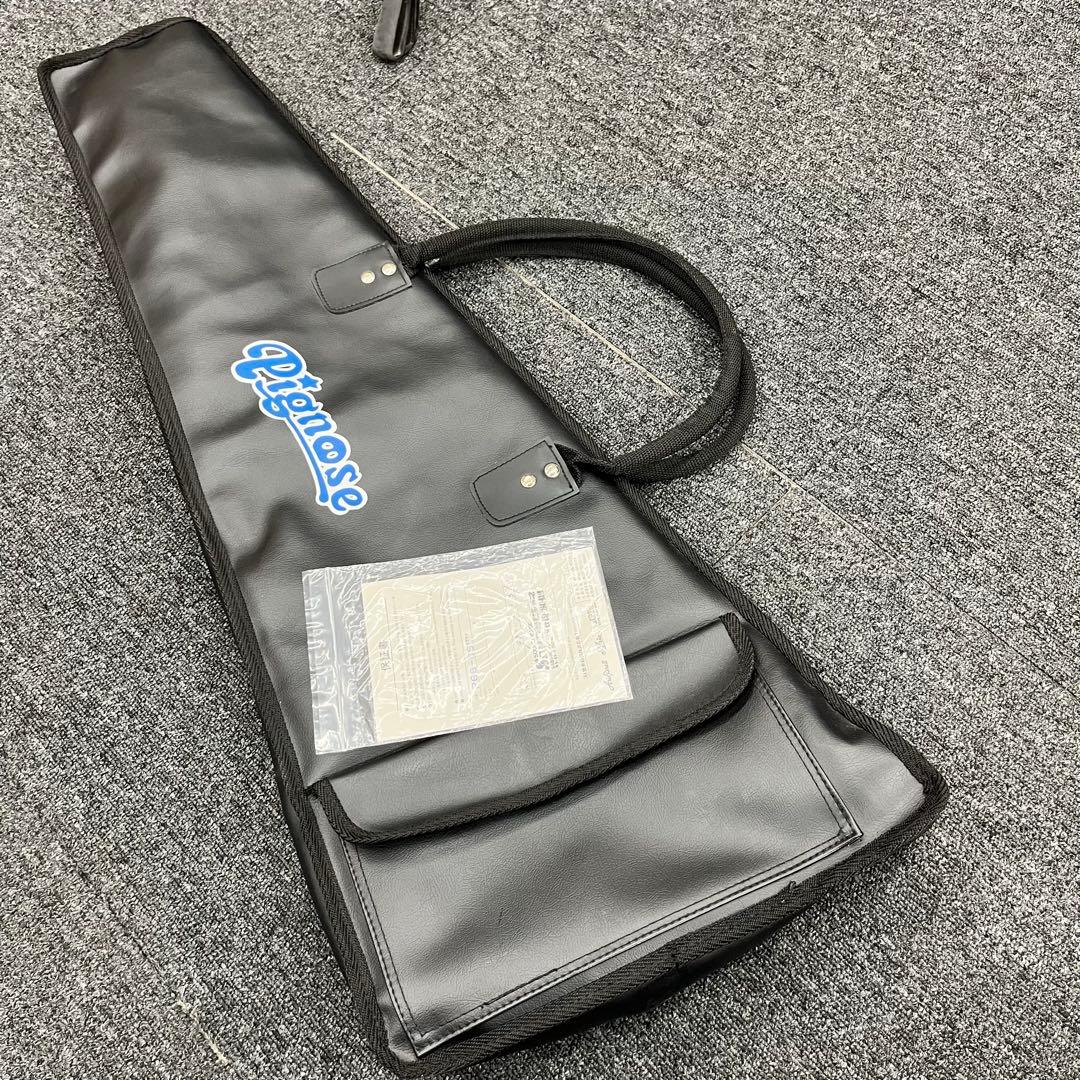 【10854】 Pignose ピグノーズ キルトトップ レッド ミニギター