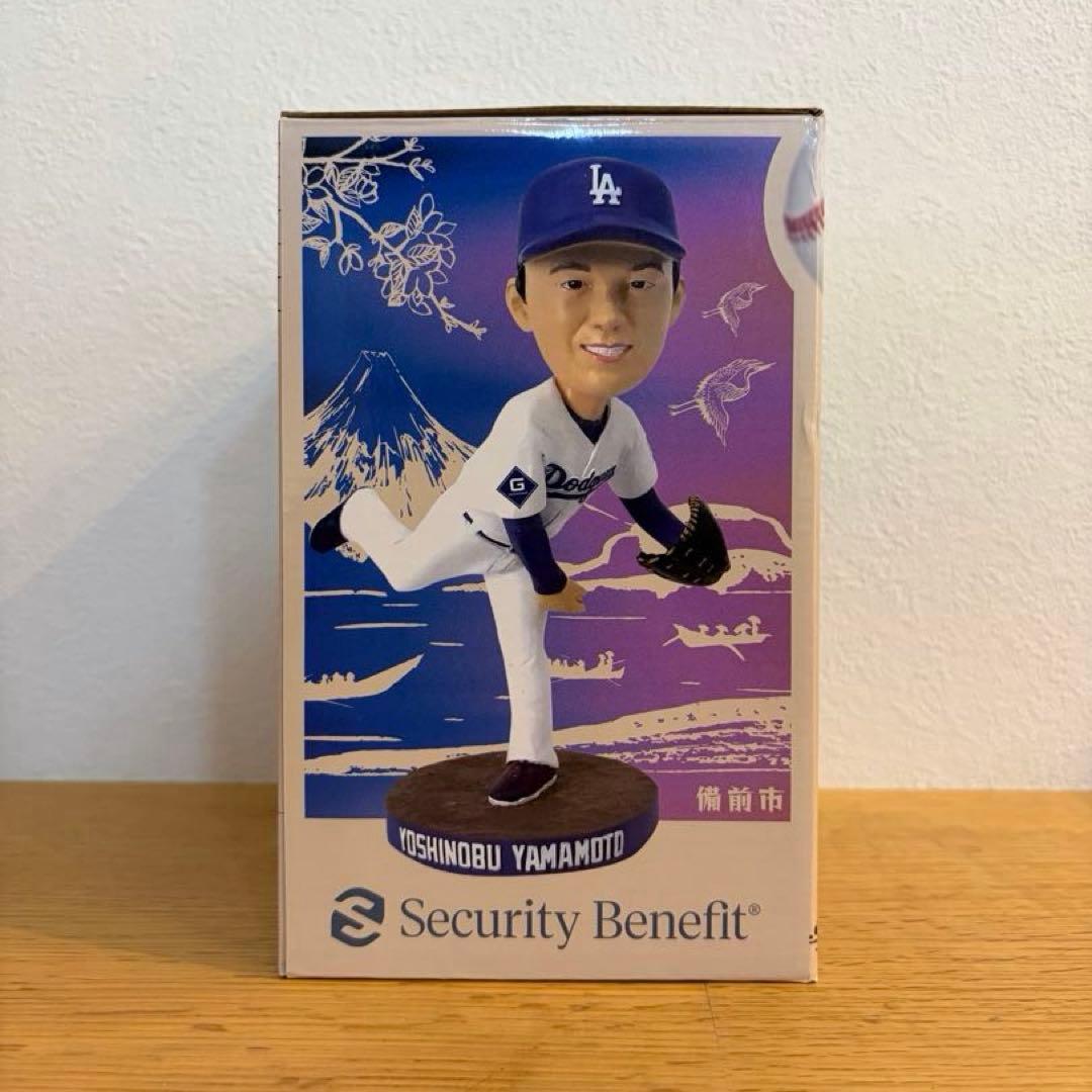 【限定】Dodgers 山本由伸ボブルへッド 2024（新品）+スーベニルカップ