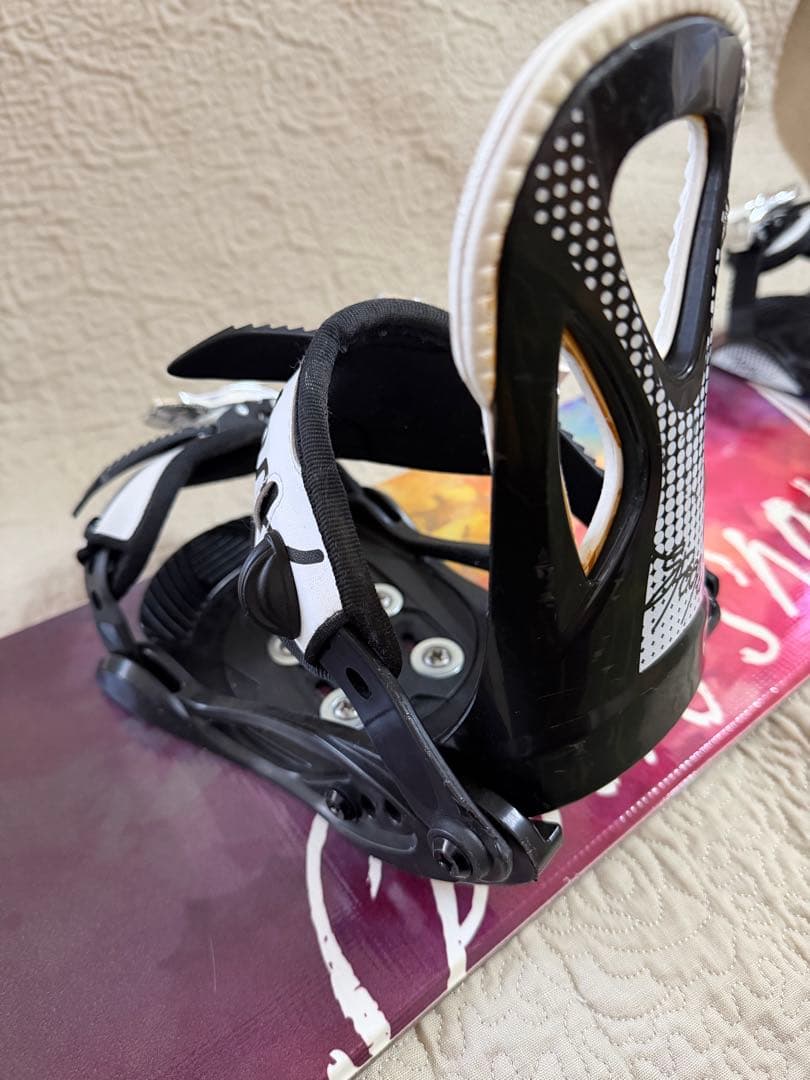 SPOON キッズ スノーボード板100cm &SPOONビンディング付