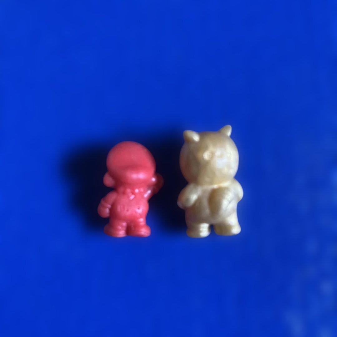 任天堂　マリオ　フィギュア　ミニフィグ　ゴム　【希少】