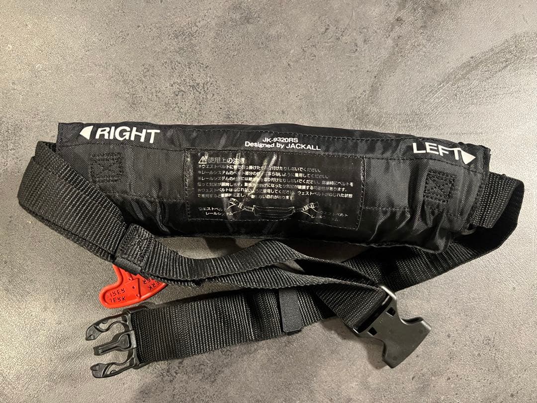 JACKALL ライフジャケット TYPE A ブラック