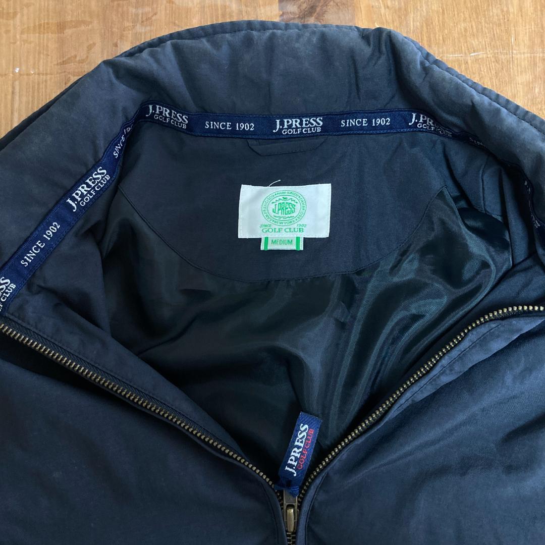 J.PRESS 中綿ジャケット M ネイビー ブラック 汚れあり 即購入OK